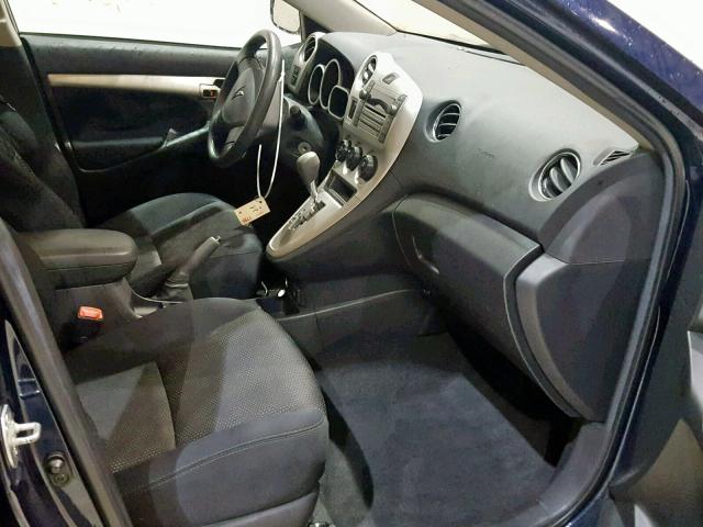 5Y2SP6E02AZ412319 - 2010 PONTIAC VIBE 蓝色 照片 5