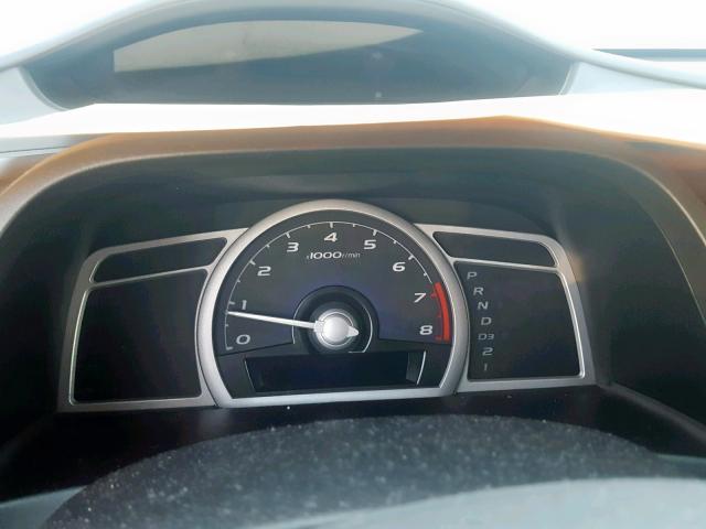 2HGFG1B62AH510426 - 2010 HONDA CIVIC LX თეთრი ფოტო 8
