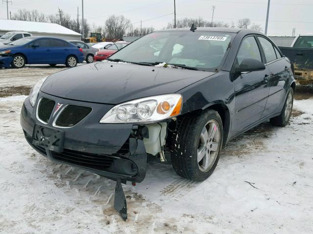 1G2ZH57N484246637 - 2008 PONTIAC G6 GT BLACK photo 2