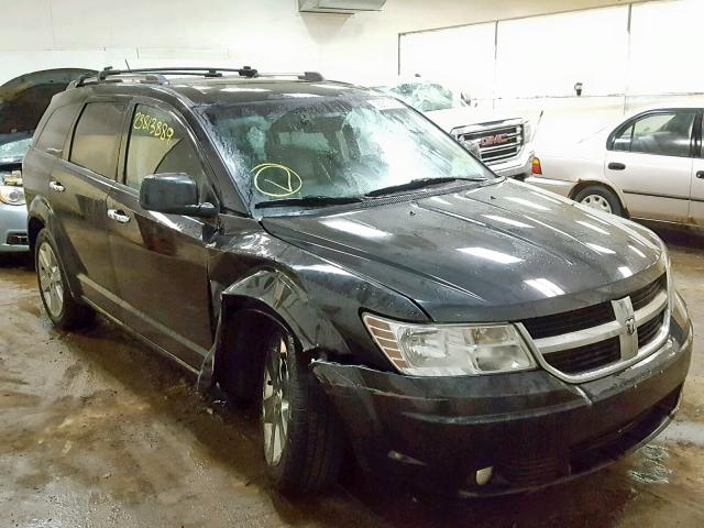 3D4PH6FV8AT107429 - 2010 DODGE JOURNEY R/ BLACK photo 1