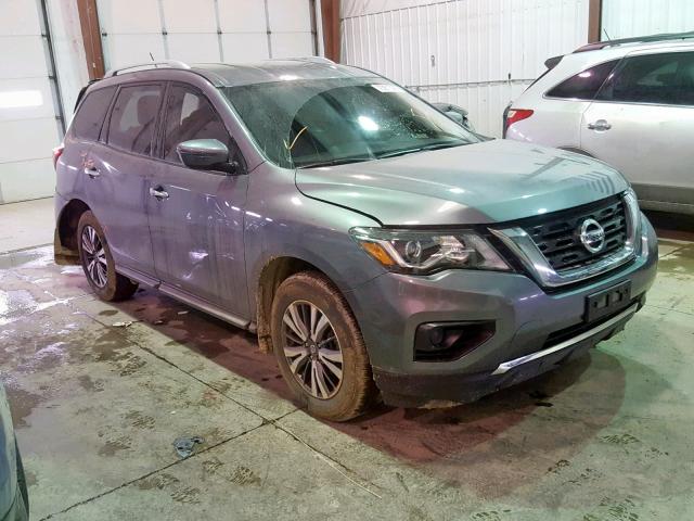 5N1DR2MM1JC615040 - 2018 NISSAN PATHFINDER GRAY photo 1