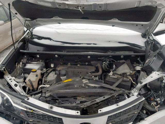 2T3RFREV4FW369768 - 2015 TOYOTA RAV4 XLE GRAY photo 7