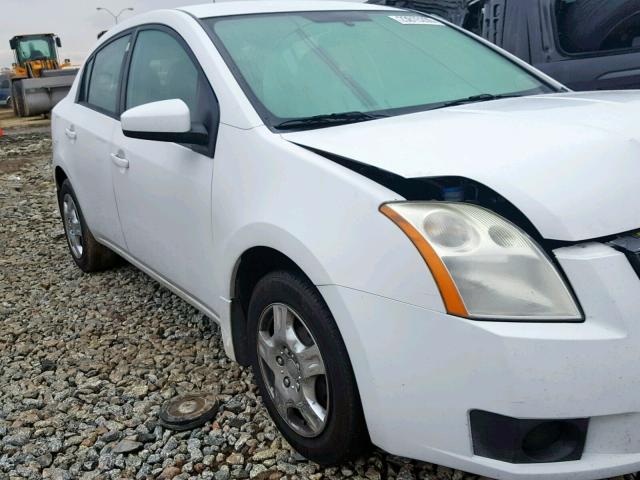 3N1AB61EX7L658467 - 2007 NISSAN SENTRA 2.0 WHITE photo 1