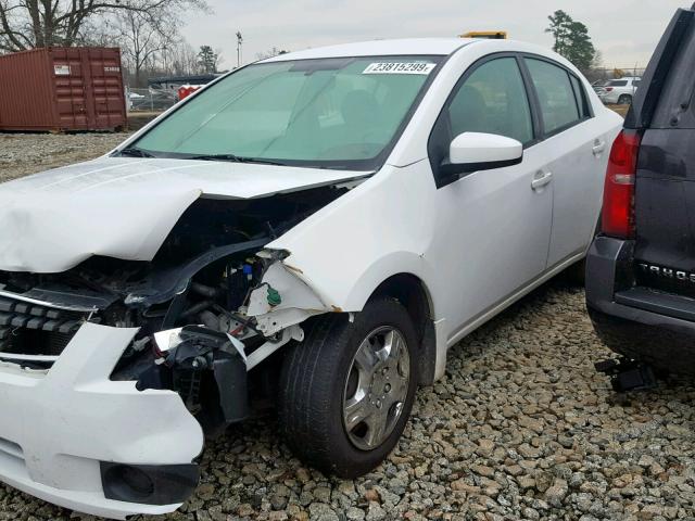 3N1AB61EX7L658467 - 2007 NISSAN SENTRA 2.0 WHITE photo 2