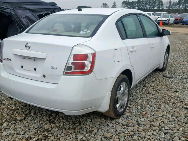 3N1AB61EX7L658467 - 2007 NISSAN SENTRA 2.0 WHITE photo 4