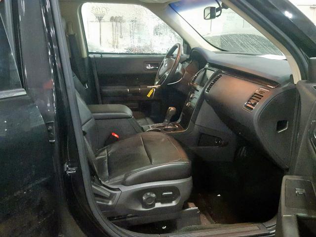 2FMHK6C87FBA11114 - 2015 FORD FLEX SEL BLACK photo 5