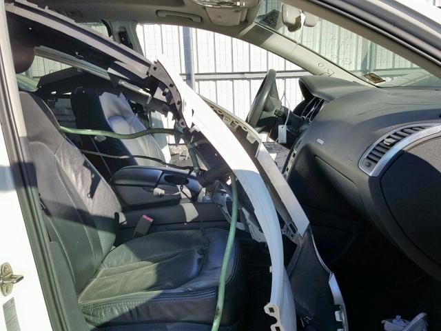 WA1BV94L57D012807 - 2007 AUDI Q7 4.2 QUA WHITE photo 5