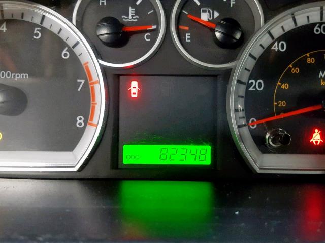 KL1TD6DE8BB214260 - 2011 CHEVROLET AVEO LS GRAY photo 8