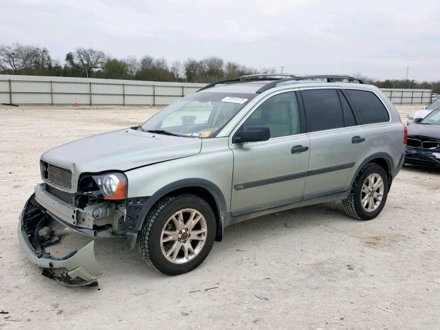 YV1CM91H041053432 - 2004 VOLVO XC90 T6 SILVER photo 2