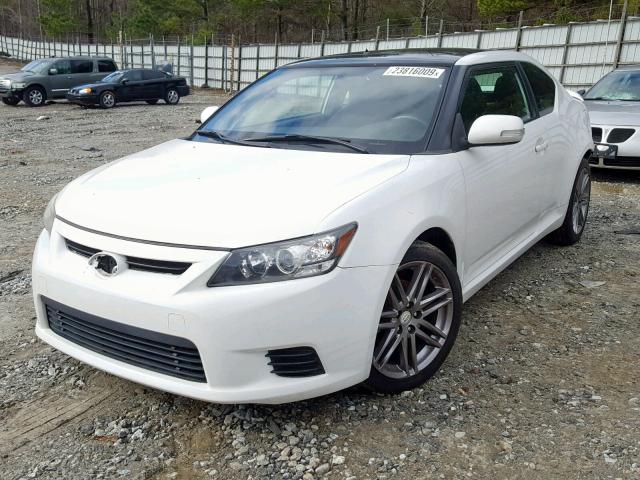 JTKJF5C74C3024208 - 2012 TOYOTA SCION TC თეთრი ფოტო 2