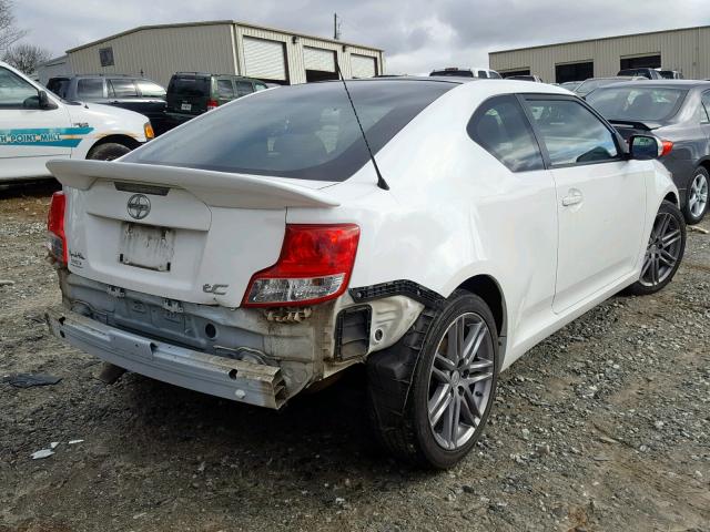 JTKJF5C74C3024208 - 2012 TOYOTA SCION TC თეთრი ფოტო 4