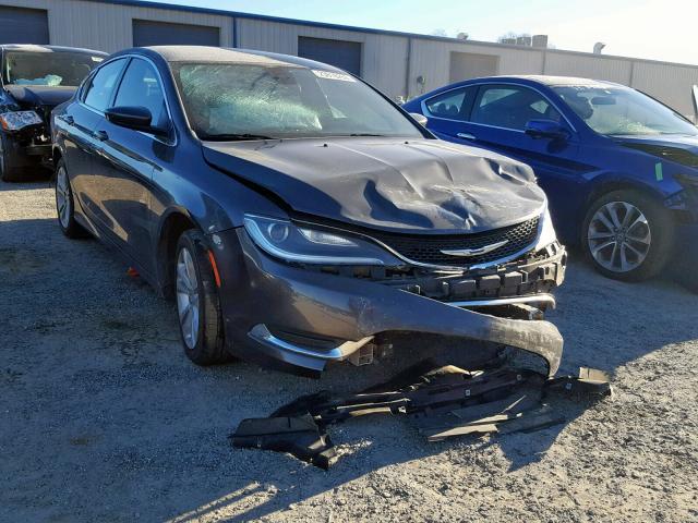 1C3CCCAB2FN602680 - 2015 CHRYSLER 200 LIMITE GRAY photo 1