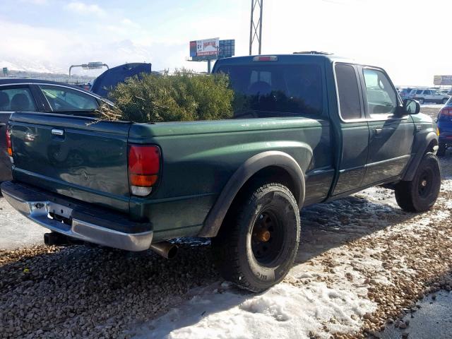 4F4ZR17X2XTM15651 - 1999 MAZDA B4000 CAB GREEN photo 4