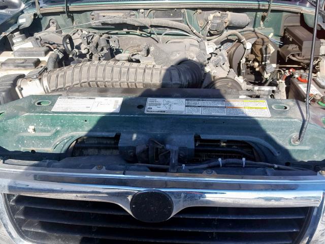 4F4ZR17X2XTM15651 - 1999 MAZDA B4000 CAB GREEN photo 7