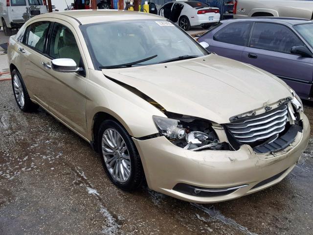 1C3BC2FG2BN504107 - 2011 CHRYSLER 200 LIMITE GOLD photo 1