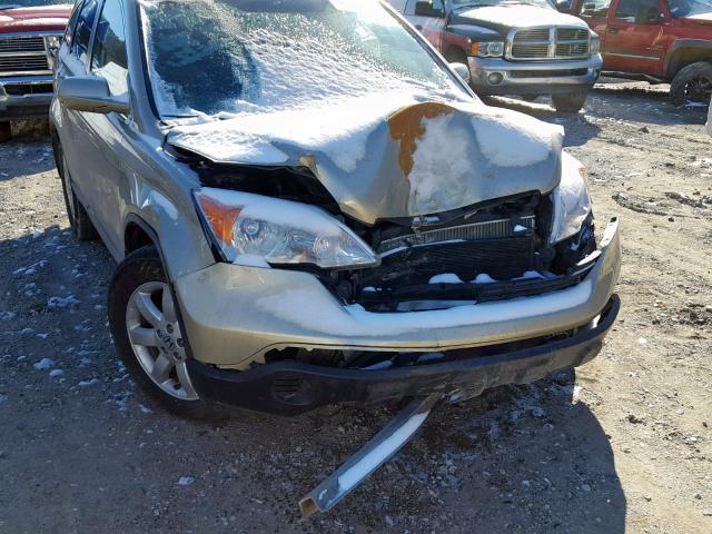 5J6RE48768L027614 - 2008 HONDA CR-V EXL TAN photo 9