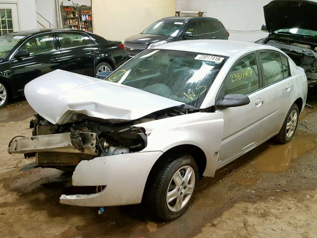1G8AJ55F77Z163353 - 2007 SATURN ION LEVEL SILVER photo 2