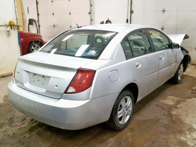 1G8AJ55F77Z163353 - 2007 SATURN ION LEVEL SILVER photo 4