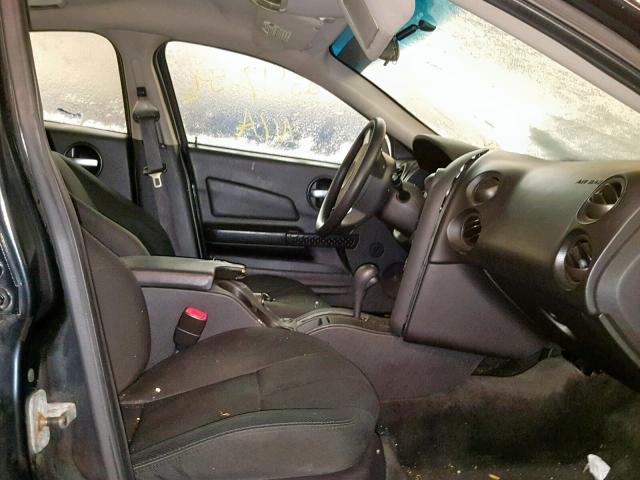 2G2WP552361127405 - 2006 PONTIAC GRAND PRIX BLACK photo 5