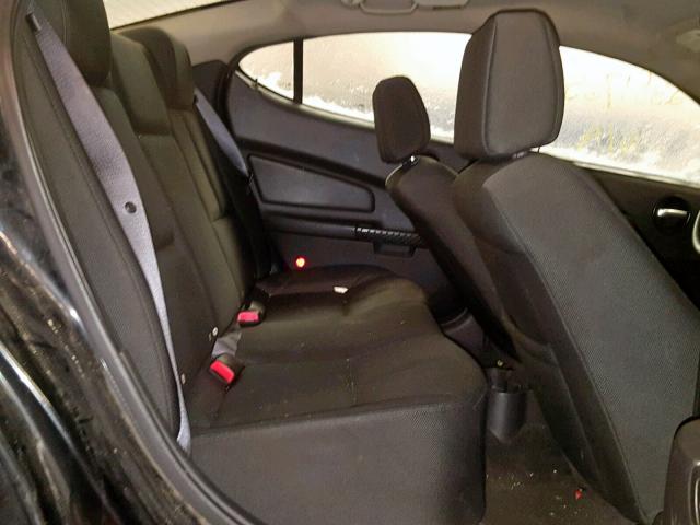 2G2WP552361127405 - 2006 PONTIAC GRAND PRIX BLACK photo 6