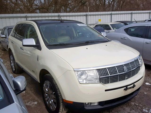 2LMDU88C88BJ09741 - 2008 LINCOLN MKX WHITE photo 1