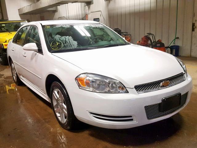 2G1WB5E39F1127503 - 2015 CHEVROLET IMPALA LIM WHITE photo 1