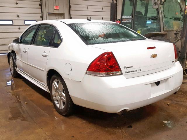 2G1WB5E39F1127503 - 2015 CHEVROLET IMPALA LIM WHITE photo 3