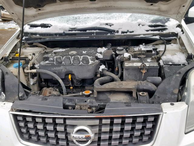 3N1AB61E37L600443 - 2007 NISSAN SENTRA 2.0 WHITE photo 7