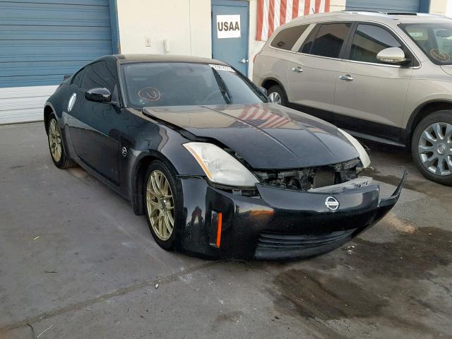 JN1AZ34E34M150171 - 2004 NISSAN 350Z COUPE BLACK photo 1