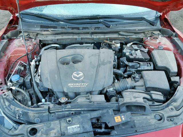 JM1GJ1W68E1150050 - 2014 MAZDA 6 GRAND TO RED photo 7