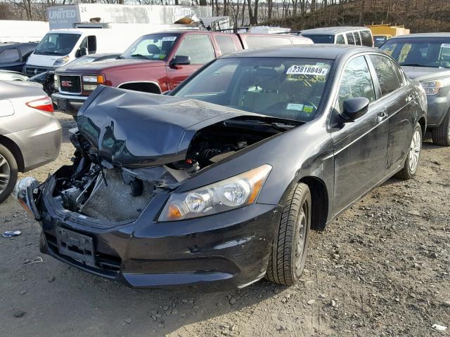 1HGCP2F34CA175373 - 2012 HONDA ACCORD LX 黑色 照片 2