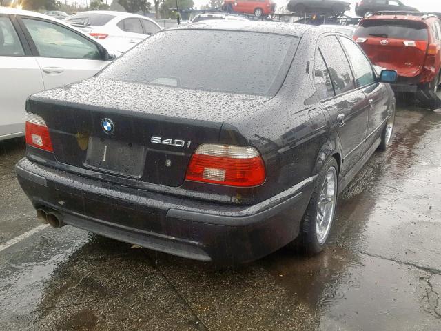 WBADN53442GF70754 - 2002 BMW 540 I BLACK photo 4