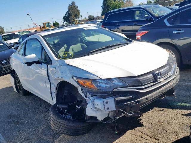 2HGFG3B0XFH525464 - 2015 HONDA CIVIC EXL WHITE photo 1