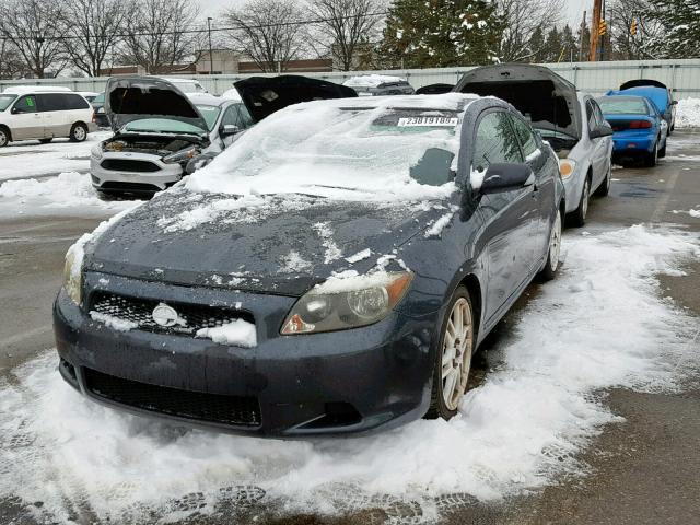 JTKDE177260132738 - 2006 TOYOTA SCION TC გრაფიტი ფოტო 2