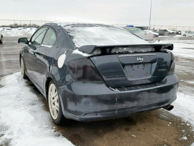 JTKDE177260132738 - 2006 TOYOTA SCION TC გრაფიტი ფოტო 3