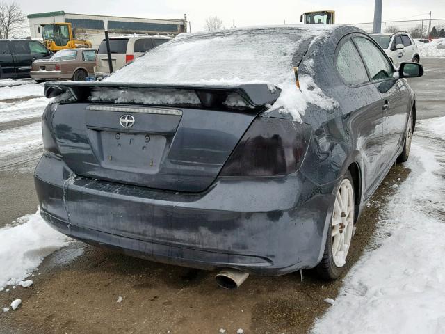 JTKDE177260132738 - 2006 TOYOTA SCION TC გრაფიტი ფოტო 4