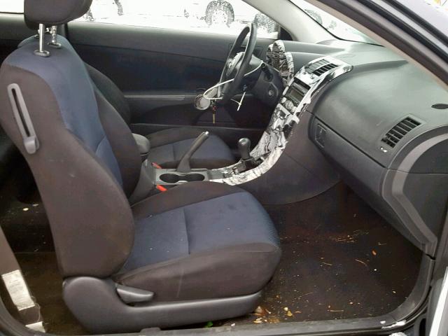 JTKDE177260132738 - 2006 TOYOTA SCION TC გრაფიტი ფოტო 5