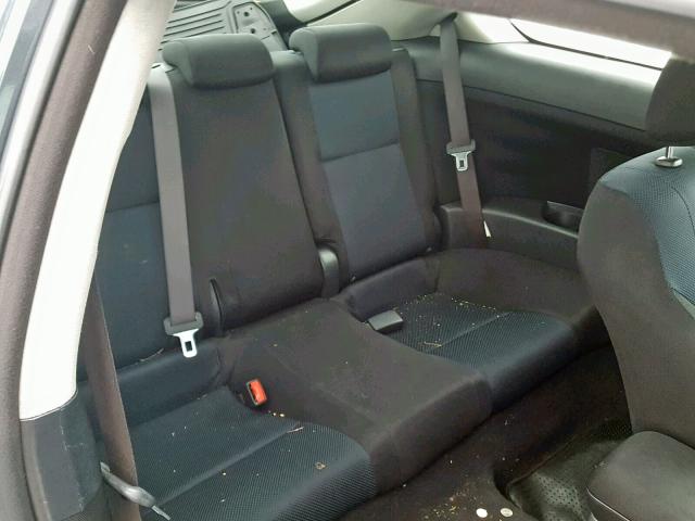 JTKDE177260132738 - 2006 TOYOTA SCION TC გრაფიტი ფოტო 6