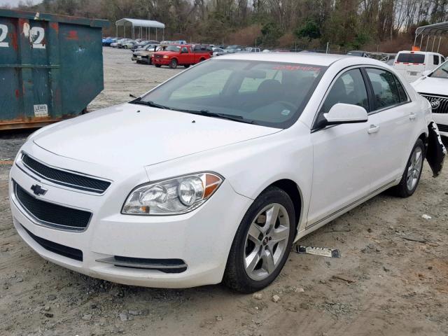 1G1ZC5E06AF195954 - 2010 CHEVROLET MALIBU 1LT 白色 照片 2