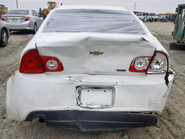 1G1ZC5E06AF195954 - 2010 CHEVROLET MALIBU 1LT 白色 照片 9