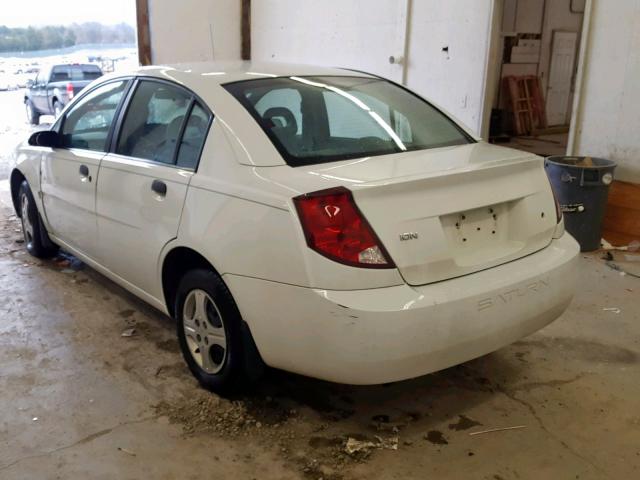 1G8AG52F44Z200616 - 2004 SATURN ION LEVEL WHITE photo 3