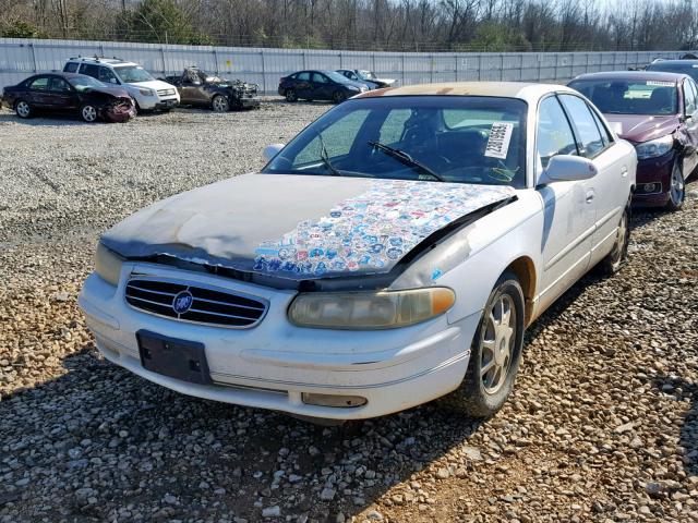 2G4WB52K6V1406422 - 1997 BUICK REGAL LS WHITE photo 2