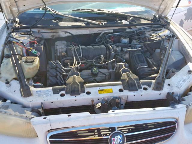 2G4WB52K6V1406422 - 1997 BUICK REGAL LS WHITE photo 7