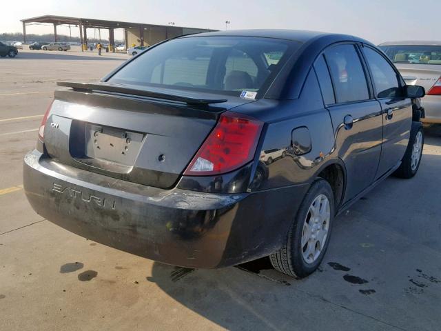 1G8AZ52F53Z201220 - 2003 SATURN ION LEVEL BLACK photo 4