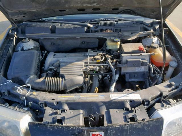 1G8AZ52F53Z201220 - 2003 SATURN ION LEVEL BLACK photo 7