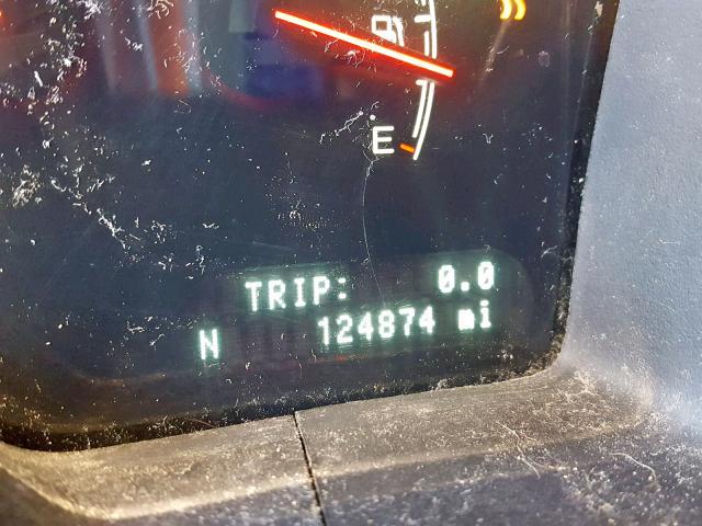 5LMFU28R54LJ28566 - 2004 LINCOLN NAVIGATOR Бордовый фото 8