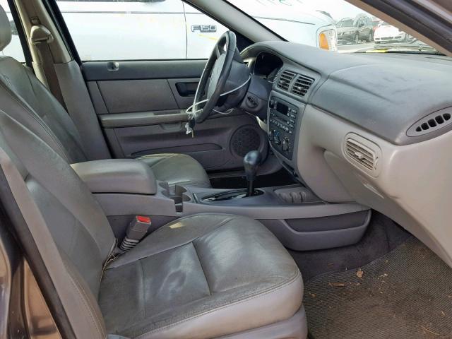 1FAFP55S14A207659 - 2004 FORD TAURUS SES GRAY photo 5