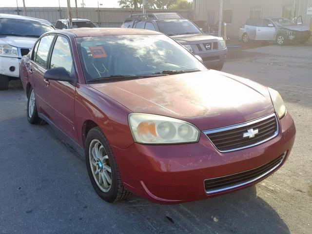 1G1ZS58F87F290625 - 2007 CHEVROLET MALIBU LS წითელი ფოტო 1