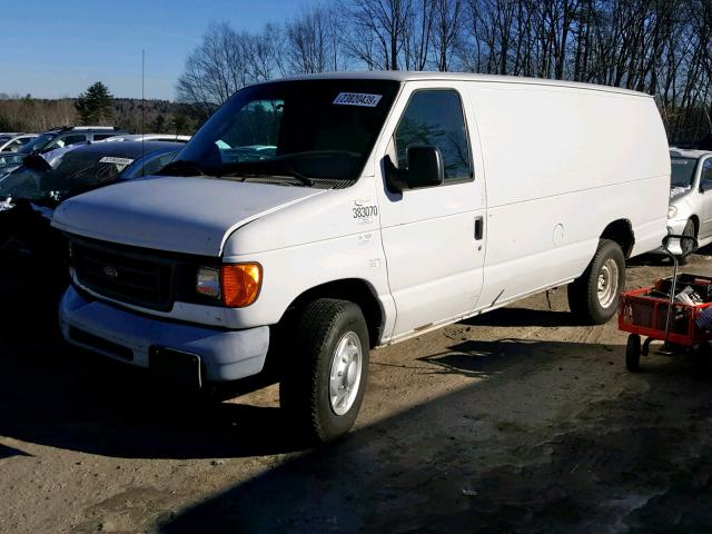 1FTSS34P87DA53785 - 2007 FORD ECONOLINE WHITE photo 2