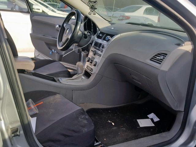 1G1ZA5EB5A4154444 - 2010 CHEVROLET MALIBU LS SILVER photo 5